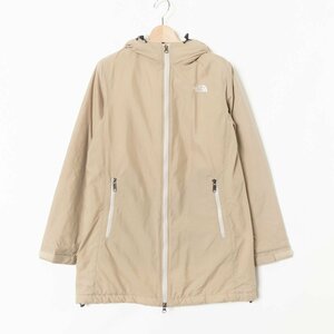 THE NORTH FACE ザ ノースフェイス 中綿 コンパクトノマドコート 裏ボア NPW71402 L ナイロン100% ベージュ アウトドア カジュアル 秋冬