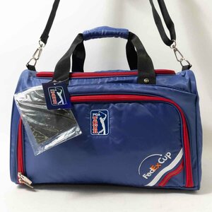 DAIYA GOLF ダイヤゴルフ US PGA TOUR Fed Ex Cup BB-3027 ボストンバッグ スポーツバッグ 大容量 紺 ゴルフ シューズポケット付き メンズ