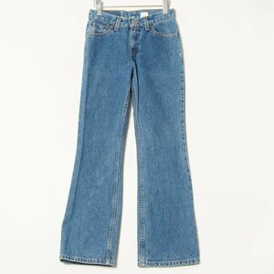 LEVI’S リーバイス 517 デニムパンツ ブーツカット ジーンズ レディース Sサイズ ジップフライ インディゴ スリムフィット 古着 アメカジ