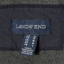 LANDS' END ランズエンド ナイロン100％ フリースジャケット ブルゾン ダークネイビー 紺 L メンズ 紳士 男性 カジュアル アウトドア_画像7