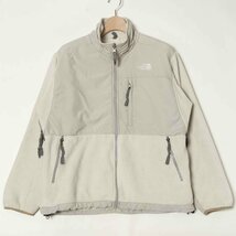 【1円スタート】THE NORTH FACE ノースフェイス フリースジャケット ブルゾン アウター カジュアル アウトドア 灰色 グレー L レディース_画像1