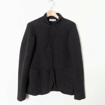 nonnative ノンネイティブ ニットジャケット カーディガン 上着 長袖 1 ウール100% ダークグレー系 カジュアル メンズ 秋冬_画像1