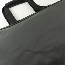 【1円スタート】im ISSEY MIYAKE イッセイミヤケ ボストンバッグ ハンドバッグ 大容量 ブラック 黒 無地 メンズ PVC レザー 出張 旅行鞄_画像10