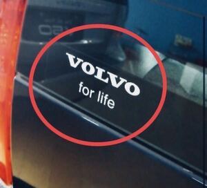 ボルボ VOLVO for life レプリカ ステッカー / v50 v40 v60 v70 v90 xc40 xc60 xc70 xc90 240 850 940 s60 Sweden