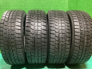 DUNLOP ダンロップ WM02 215/60R16 2019年製 冬タイヤ スタッドレスタイヤ 4本セット D3-1 EM