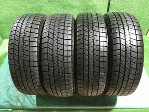 DUNLOP ダンロップ WM03 185/65R14 2022年製 冬タイヤ スタッドレスタイヤ 4本セット B4-1 EM