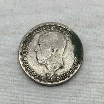 ★AG892★ 銀貨 3枚 オランダ 1グルデン 1965年 1955年号 / スウェーデン 1クローネ 1946年 外貨 _画像4