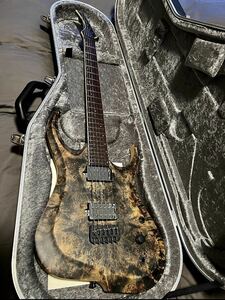 Skervesen Chiroptera 6 Mastergrade Buckeye Burl Satin Finish 2017エレキギター