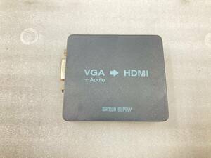 1個入荷　●SANWA SUPPLY　VGA信号HDMI変換コンバーター VGA-CVHD2　本体のみ　中古品