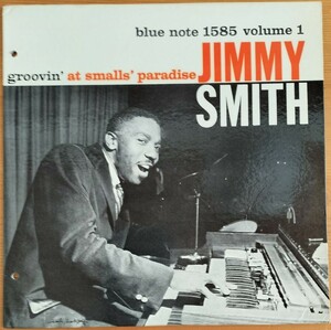 BLUE NOTE W63 RVG DG 耳 MONO盤　JIMMY SMITH／Groovin’ at Smalls' Paradise vol.1　Eddie McFadden　ジミー スミス　ブルーノート