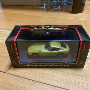 トヨタ TOYOTA 2000GT Gold 京商 1/43 03031G ミニカー 1:43 SCALE KYOSHO ORIGINAL DIE-CAST MODEL CAR SERIES museum collection 