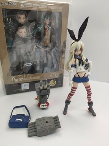 同梱不可 figma 鈴谷改二(未開封 ) ＆ 島風 (ジャンク) 艦これ 