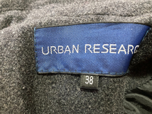 URBAN RESEARCH アーバンリサーチ ◎メンズ ウールブレンド コート アウター 冬◎サイズ38_画像6