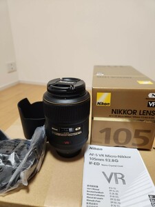 ★新品同様★AF-S VR Micro-Nikkor 105mm f/2.8G IF-ED ★即日発送★