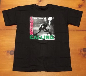 新品【The Clash】クラッシュ London Calling プリント Tシャツ L // ロックTシャツ バンドTシャツ ポールシムノン パンク