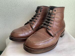 ALDEN alden オールデン ミシガンブーツ ユティカレザー ブラウン US5.5 23.5〜24cm 廃番 レア VANラスト アメリカ製 madeinUSA ホーウィン