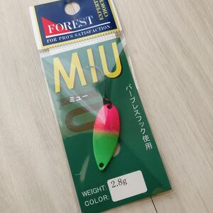 超希少　フォレスト　ミュー　miu 2.8g みどぴぃ〜の・ホロHGG サンクチュアリオリカラ　新品未使用　ラスト1点