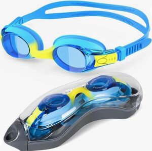 [Findway] ゴーグル 水泳 子供 スイミングゴーグル 子供用 水泳ゴーグル UVカット 曇り防止 水漏れ防止 