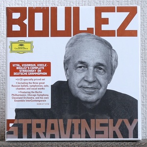 CD/6枚/ストラヴィンスキー/ブーレーズ/春の祭典/ペトルーシュカ/火の鳥/Stravinsky/Boulez/Le Sacre du printemps/Petrushka/Firebird/DG