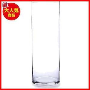 【！！最激安！！】 ★10x30★ 花瓶 ガラス 大きい 透明 大 ガラス花瓶 フラワーベース 花器 [スプレンノ] シリンダー 円柱 vase 30cm