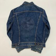 K202 60 年代 アメリカ 製 Levi's 70505 BIG E デニム トラッカー ジャケット リーバイス 60s vintage ビンテージ USA 米国 ビッグ_画像2