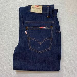 k88 希少 デッドストック アメリカ 製 levi's Western Jeans GRIPPER ZIPPER 603 デニム パンツ 10 BIG E ビンテージ リーバイス vintage