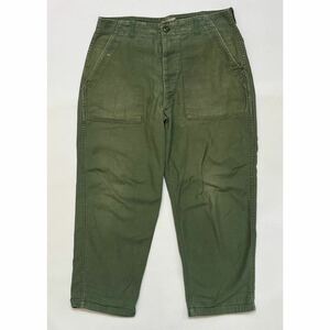 k247 70s ビンテージ 米軍実物 ベイカー ファティーグ パンツ ミリタリー vintage baker pants アメリカ USA