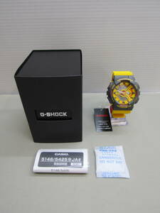 159-Ky11222-60s G-SHOCK ジーショック GA-110Y-9AJF デジタル・アナログ 腕時計 未使用品