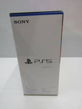 59-KG1258-140: 新型 PlayStation5 CFI-2000A01 ディスクドライブ搭載 1TB プレイステーション5 PS5 未使用品 _画像4