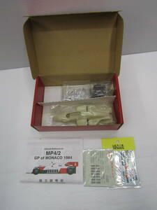 74-y11434-80: STUDIO27 1/20 McLaren MP4/2 ブラジルGP 1984 HP 未組立品