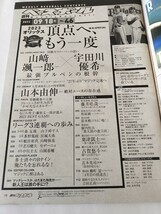 週刊ベースボール　2023918 オリックス・バファローズ山崎颯一郎　宇田川優希　山本由伸　なにわ男子・藤原丈一郎が選ぶベストゲーム_画像5