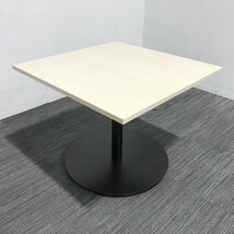 ミーティングテーブル 会議テーブル 完成品 角テーブル コクヨ プレーン 中古 TM-862253B_画像1
