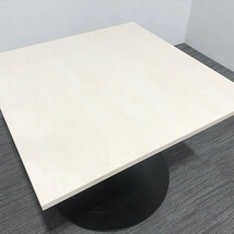 ミーティングテーブル 会議テーブル 完成品 角テーブル コクヨ プレーン 中古 TM-862253B_画像2