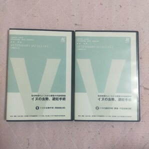 松田教授のよくわかる獣医外科基礎講座「イヌの去勢、避妊手術」(全2枚・分売不可)VM08-S