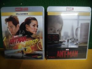 ブルーレイ＋DVD　アントマン　/アントマン＆ワスプ　MovieNEX　MARVEL(マーベル)