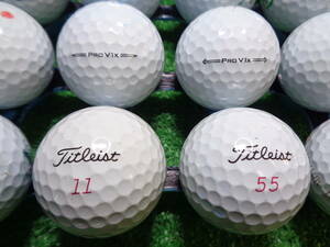 [MTL483. 【マジック】 B級 タイトリスト プロ ブイワンエックス　21.23年混合 Titleist PRO V1X 20球 ロストボール 【中古】