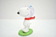 PEANUTS COLLECTION 50TH 陶器製 スヌーピー 置物 12cm 元箱入り[flambro imports][FLYING ACE][ピーナッツコレクション][SNOOPY][UFS]_画像2