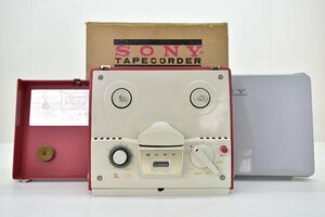 SONY TC-211 テープレコーダー 付属品 元箱付[ソニー][TAPECORDER][オープンリールデッキ][昭和レトロ][当時物]39M