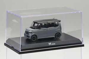 ホンダ特注 1/43 ホンダ N-BOX スレートグレー&ブラック 2023 Honda