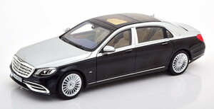 ノレブ 1/18 メルセデス マイバッハ S650 2018 ブラック メタリック シルバー Norev 1:18 Mercedes Maybach S650 183427