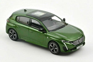 ノレブ 1/43 プジョー 308 GT 2021 グリーン NOREV 1:43 Peugeot 308 GT 2021 Green 473930