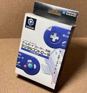 GC【HORI】ゲームキューブ用 デジタルコントローラー・バイオレット（箱有）