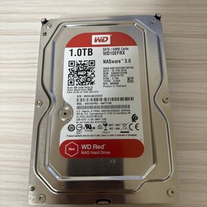 A213:（動作保証/AVコマンド対応/使用0時間）SATA 3.5インチHDD WDC WD10EFRX 1TB 1000GB