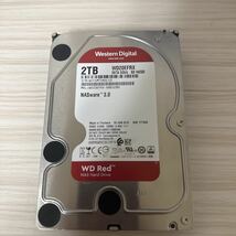 X332:【動作保証/使用0時間/AVコマンド対応】WDC WD20EFRX-68EUZN0 3.5インチHDD SATA 2TB 2000GB_画像1