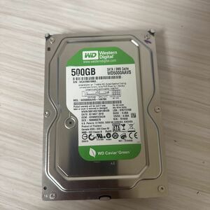 Q392:◇動作保証/AVコマンド対応◆使用0時間 WDC SATA 3.5インチHDD SATA 500GB WD5000AAVS-14N7B0