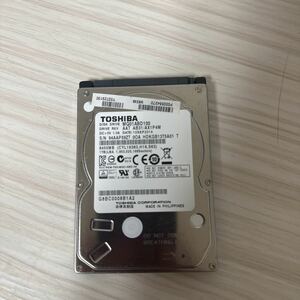 W32:【動作保証/使用1383時間】東芝 1TB(1000GB) MQ01ABD100 2.5インチHDD 9.5mm厚 CrystalDiskInfo正常判定