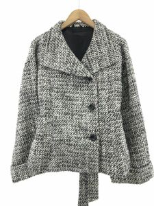 J&R J&R belt attaching wool . coat black *# * djd0 lady's 