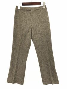 UNTITLED Untitled wool . herringbone pattern pants size7/ tea *# * djd0 lady's 