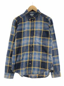 AMERICAN EAGLE アメリカンイーグル チェック シャツ sizeXS/青系 ◇■ ☆ djd0 レディース