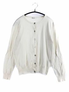 ELLE L cardigan size38/ ivory *# * djd0 lady's 